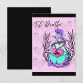 Til Death Do US Part Love Potion Valentijnsdag Bedankkaart (Voorkant / Achterkant)