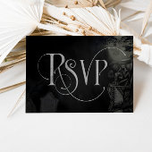 Til Death Do US Part RSVP Wedding Response Kaart
