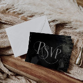 Til Death Do US Part RSVP Wedding Response Kaart