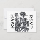 Til Death Do us Part Skelet RSVP (Voorkant)