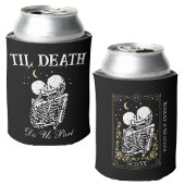 Til Death Do us Part Skeleton Lovers Tarot Kaart Blikjeskoeler