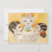 "Til Death Do US Part" Wedding Invitation Kaart (Voorkant)