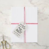 Til Death Do US Party Bachelorette Cocktail Party Cadeaulabel (Met Touw)