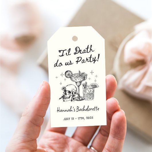 Til Death Do US Party Bachelorette Cocktail Party Cadeaulabel
