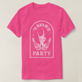 Til Death Do US Party Bachelorette matching Bridal T-shirt (Design voorkant)