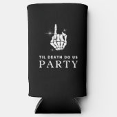 Til Death Do US Party Bachelorette Party Seltzer Blikjeskoeler (Voorkant)