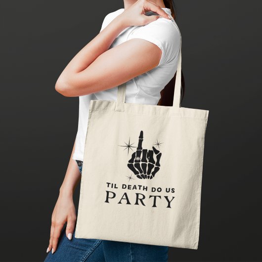 Til Death Do US Party Bachelorette Party Tote Bag
