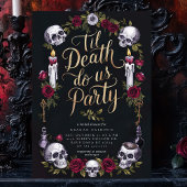 Til Death Do Us Party Gothic Vrijgezellenfeest Kaart