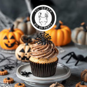 Til Death Do US Party Skelet Paar Bachelorette Ronde Sticker