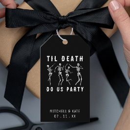 Til Death Do US Party Skeleton Bachelorette Party Cadeaulabel