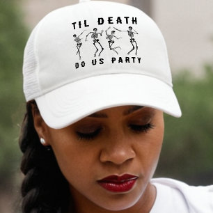Til Death Do US Party Skeleton Bachelorette Party Trucker Pet