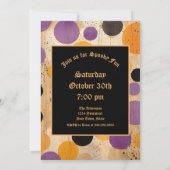 Til Death Do Us Party Uitnodiging voor Halloween (Achterkant)