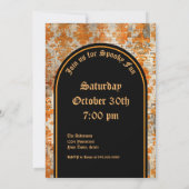 Til Death Do Us Party Uitnodiging voor Halloween (Achterkant)