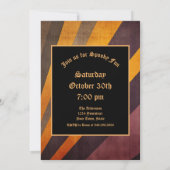Til Death Do Us Party Uitnodiging voor Halloween (Achterkant)
