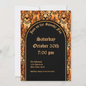 Til Death Do Us Party Uitnodiging voor Halloween (Achterkant)