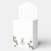 Til Death Gothic Heart Floral Skulls Bruiloft Bedankdoosjes (Geopend)