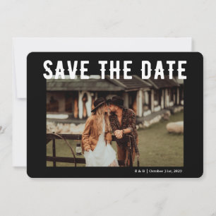 Til Death Gothic Skeleton Zwart Save The Date