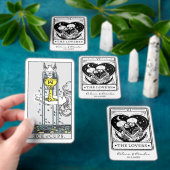 Til Death Lovers Gepersonaliseerde Bruiloft Tarot Pokerkaarten (Insitu)