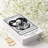 Til Death Lovers Gepersonaliseerde Bruiloft Tarot Pokerkaarten (Insitu (Huwelijk))