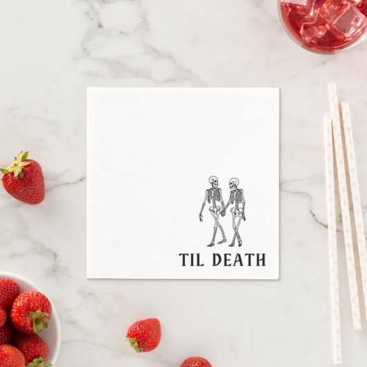 Til Death Napkins Servet (Insitu)