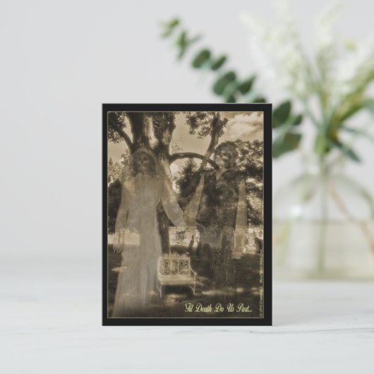 Til Death Postcard Briefkaart (Staand voorkant)