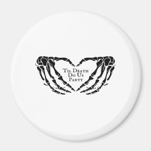 Til Death - Skelet Hart Handen Magneet