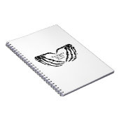 Til Death - Skelet Hart Handen Notitieboek (Rechterzijde)