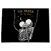 Til Death Skelet Liefhebbers Tarot Kaart Gothic Br Groot Cadeauzakje (Voorkant)