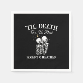 Til Death Skelet Liefhebbers Tarot Kaart Gothic Br Servet