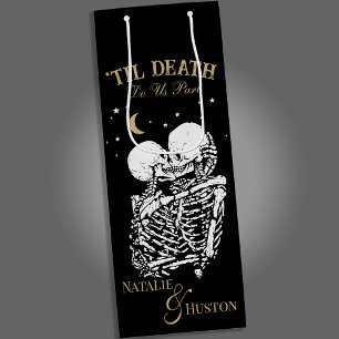 Til Death Skelet Liefhebbers Tarot Kaart Gothic Br Wijn Cadeautas