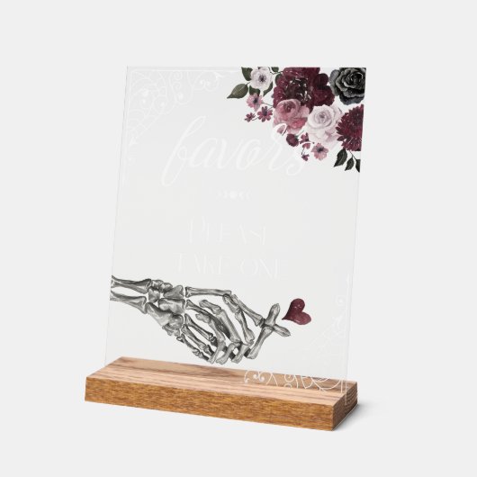 Til Death Waterverf Skelet Hand Favors Poster (Hoek)