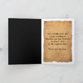 'til doet de dood ons deel feestdagen kaart (Binnen)