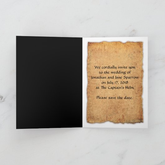 'til doet de dood ons deel feestdagen kaart (Binnen)