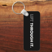 Til door het  retro sleutelhanger (Voorkant)