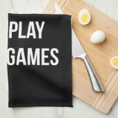 Til gewichten op en speel videogames - Gaming Work Theedoek (Quarter Fold)