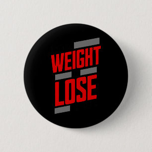 Til het gewicht op of verlies de winsten  Retro Bo Ronde Button 5,7 Cm