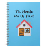 Til House doet ons onderdeel Lichte kleur Notitieboek (Voorkant)