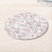 Til je merk naar een hoger niveau met hoogwaardige ronde kartonnen onderzetter (Gebogen)