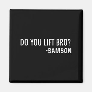 Til je op Bro Samson Christelijke Bijbel Magneet