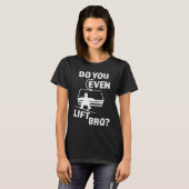 Til je überhaupt, bro?  Snowboard heren T-shirt (Voorkant volledig)