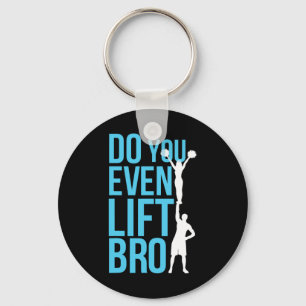 Til je zelfs bro cheer cheerleading cheerleader sleutelhanger