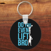 Til je zelfs bro cheer cheerleading cheerleader sleutelhanger (Voorkant)