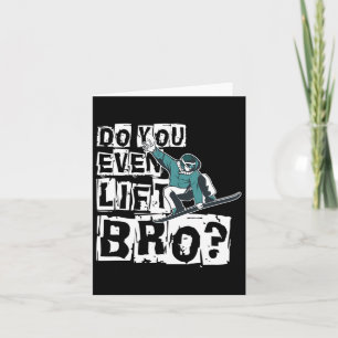 Til je zelfs Bro Snowboarder-ontwerpmotief op? Kaart