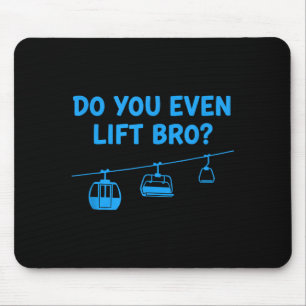 Til je zelfs lift bro skilift grappige kids ski hu muismat