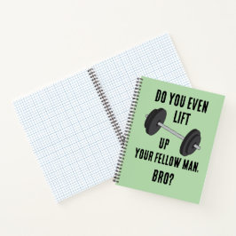 Til jij je Man op? Notitieboek