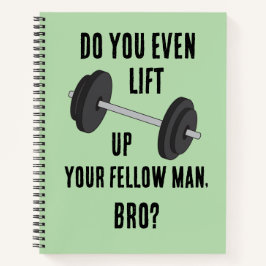 Til jij je Man op? Notitieboek