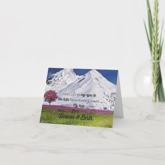 Til mijn ogen op notitiekaartje (Voorkant)