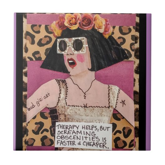 TIL, TRIVET-  TEGELTJE (Voorkant)