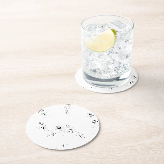 Til uw merk naar een hoger niveau met hoogwaardige ronde kartonnen onderzetter (Insitu)