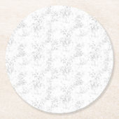 Til uw merk naar een hoger niveau met hoogwaardige ronde kartonnen onderzetter (Voorkant)